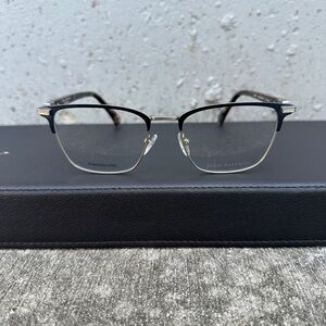 John Varvatos VJV189 52-18-145 Navy / Silver Turtle Glasses